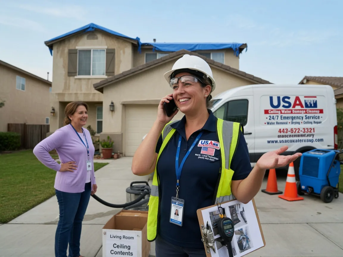 Ceiling Water Damage Restoration Diagonal, IA FAQs